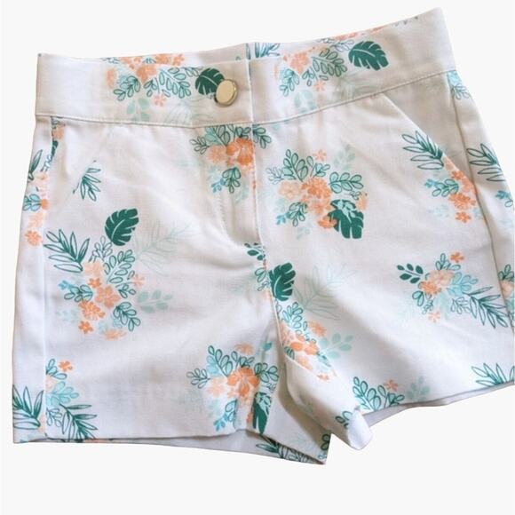 Janie and Jack Infant Girls Size 18-24 months Floral shorts A floral favorite ju - Picture 2 of 6